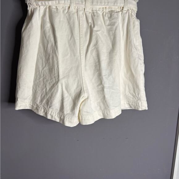 Rails White High Waisted Paperbag Shorts Size Small - Picture 4 of 5